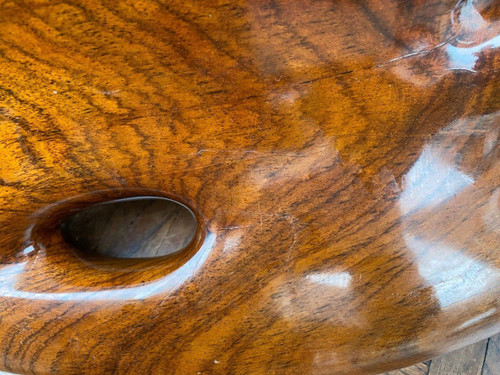 Sculpture en bois forme libre moderniste 1960