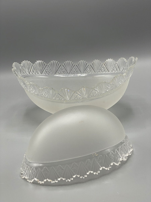 Sterling Silver And Crystal Table Centerpieces