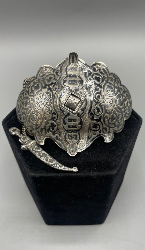 Boucles De Ceinture En Argent Massif