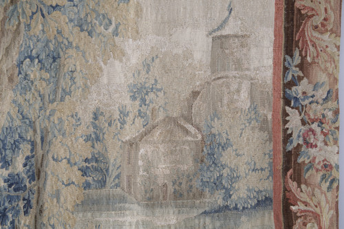 Aubusson Tapestry, Country Game, 18th Century