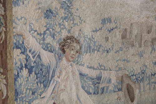 Aubusson Tapestry, Country Game, 18th Century