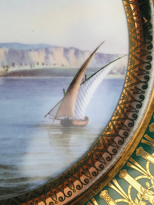 Reissued reproduction of a plate from the service of Emperor Napoleon I known as "from the general quarters"