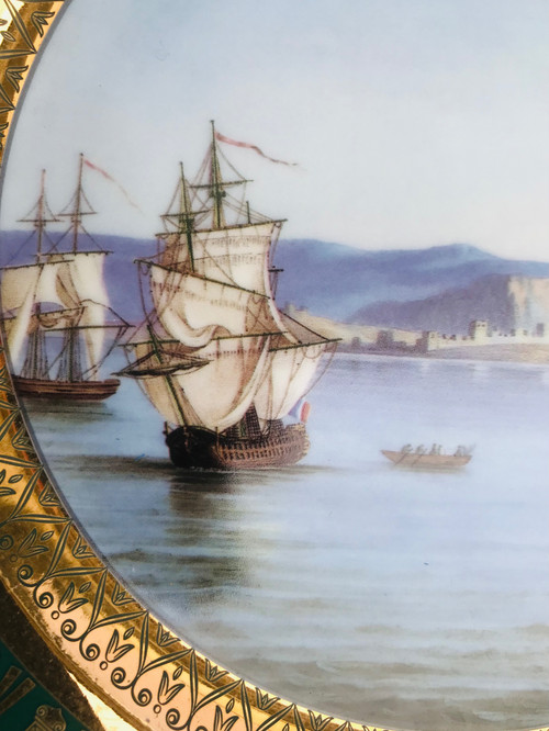 Reissued reproduction of a plate from the service of Emperor Napoleon I known as "from the general quarters"
