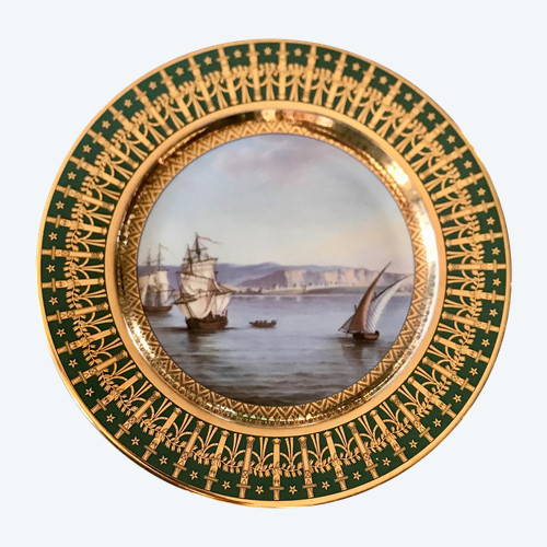 Reissued reproduction of a plate from the service of Emperor Napoleon I known as "from the general quarters"