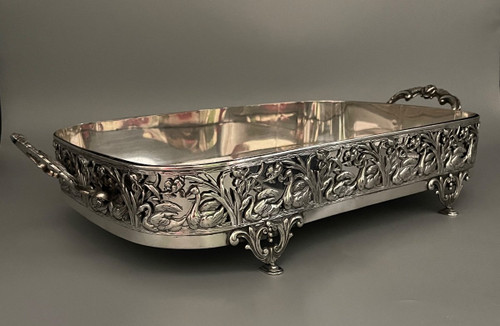 Art Nouveau Solid Silver Centerpiece