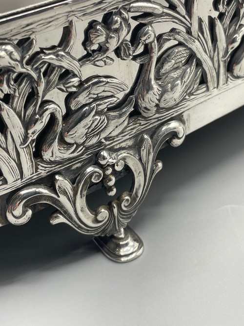 Art Nouveau Solid Silver Centerpiece