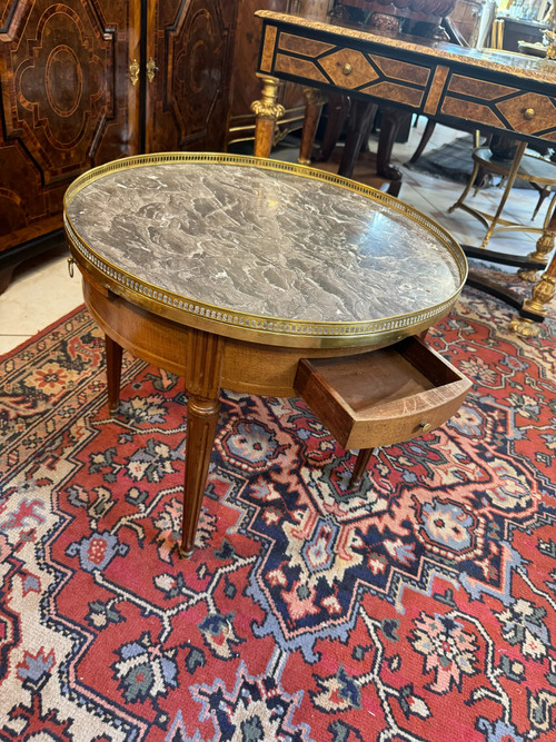 TABLE BOUILLOTTE DE STYLE LOUIS XVI