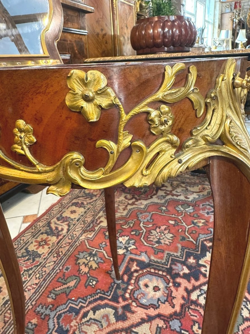 Petite Table de Toilettes Ou Rangement A Bijoux Art Nouveau