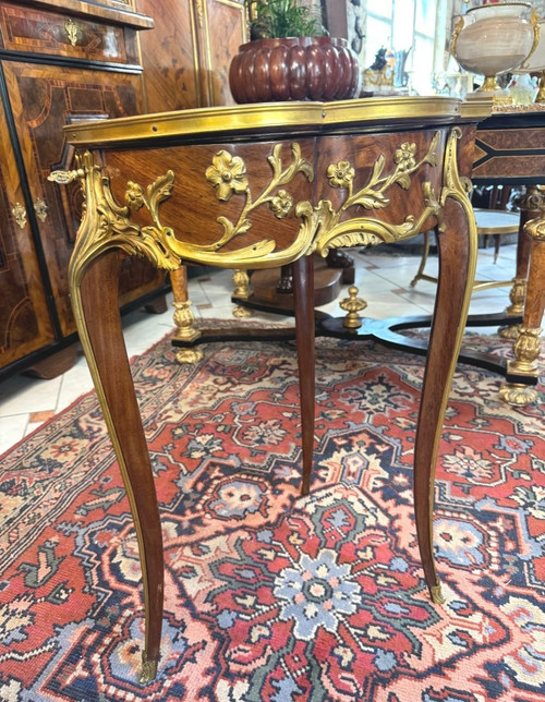 Petite Table de Toilettes Ou Rangement A Bijoux Art Nouveau