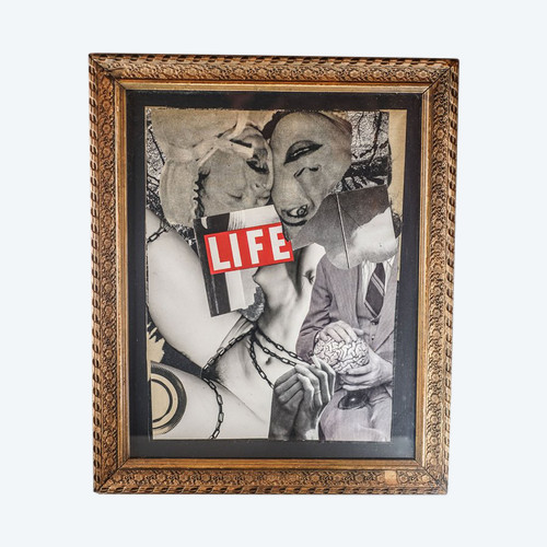 Philippe GAILDRAUD, Surrealist composition "LIFE"