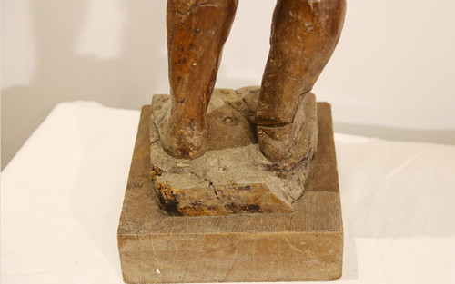 17th century wood carving sculpture 
