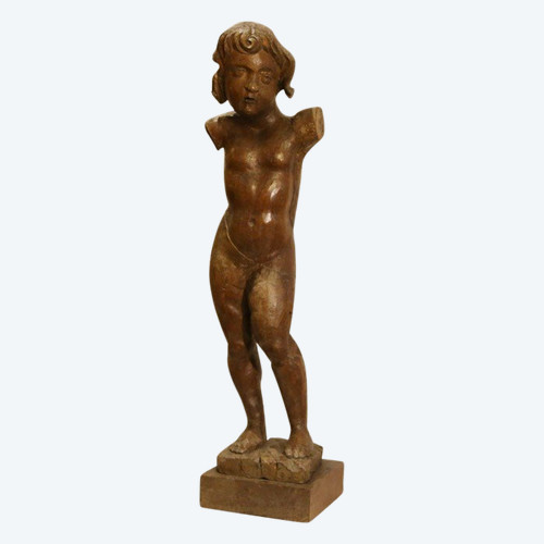 17th century wood carving sculpture 