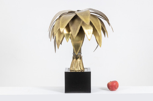 Maison Jansen. Palm tree lamp in gilded brass. Circa 1970. LS4506587Y