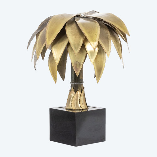 Maison Jansen. Palm tree lamp in gilded brass. Circa 1970. LS4506587Y