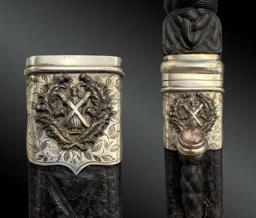 Scottish KNIFE called DIRK. Scottish work, early 20th century.