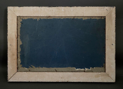 Huile sur panneau par G. Colin paysage breton scène de rue début XXe