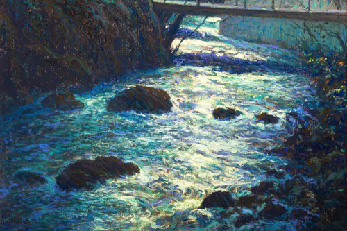Arsène Chabanian (1864-1949) - Il vecchio mulino ad acqua
