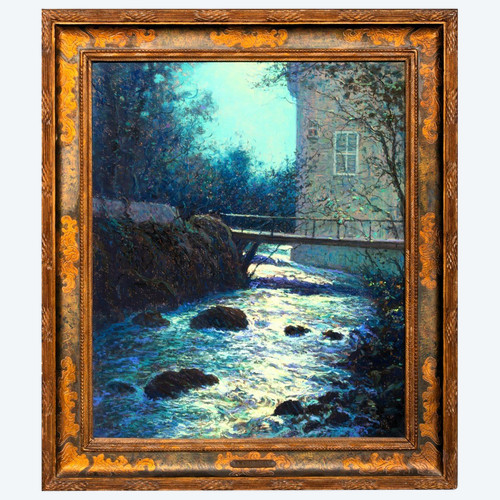 Arsène Chabanian (1864-1949) - Il vecchio mulino ad acqua