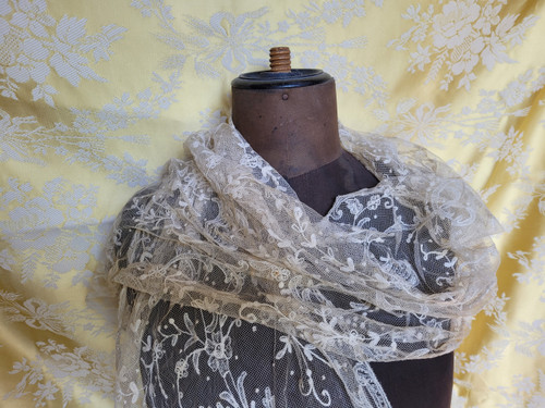 Etole en tulle brodé, époque vers 1900