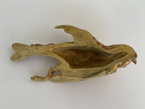 Fermacarte in bronzo con pernice di Napoleone III XIX secolo
