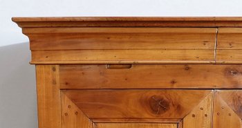  Rare Buffet Régional en Merisier, époque Restauration – 1re partie du XIXème 