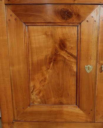  Rare Buffet Régional en Merisier, époque Restauration – 1re partie du XIXème 