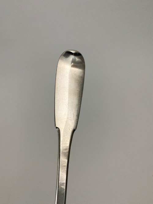 18th century silver Fermiers généraux stew spoon 172 grams