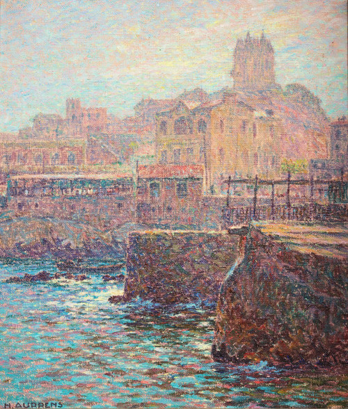 Henri Aurrens (1873-1934) - The Castle at the Old Chapel