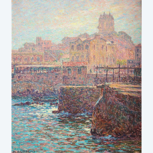 Henri Aurrens (1873-1934) - The Castle at the Old Chapel