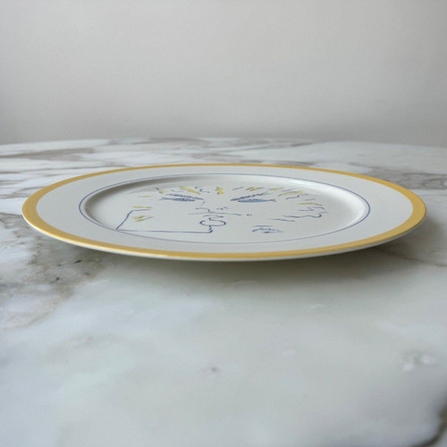 Plate design by Jean Cocteau Villeroy & Boch Jean-Claude Goumard