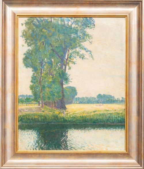 Vue d'Afsnee par Fritz Van Loo (1871-1957)