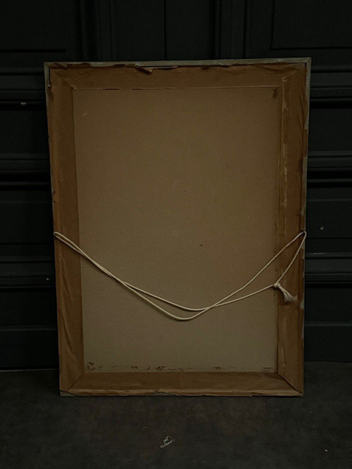 Lithographie contresignée par J. Enzathur 48/100 composition moderne