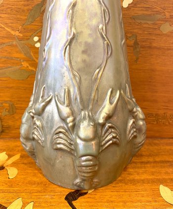 Vaso Ramberviller in stile Art Nouveau