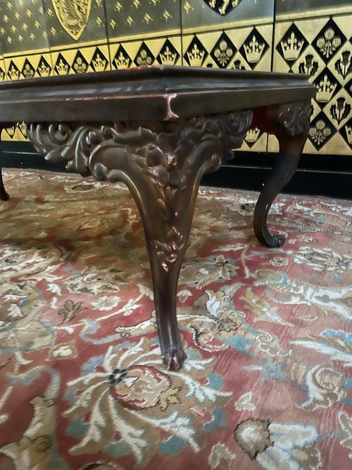Table basse Louis XV asiatique indochinoise 