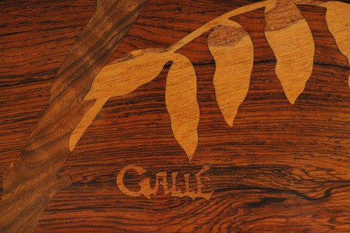 Ensemble de 4 Tables Gigognes signées Gallé