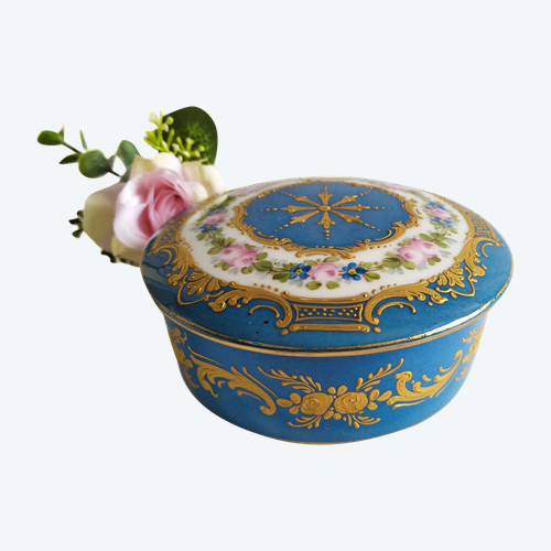 Hand Painted Porcelain Candy Box Manufacture Rebais