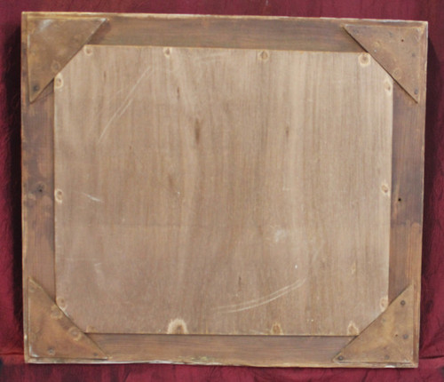 42 X 49 Cm Antique Mirror, Montparnasse Antique Frame, Mercury Glass