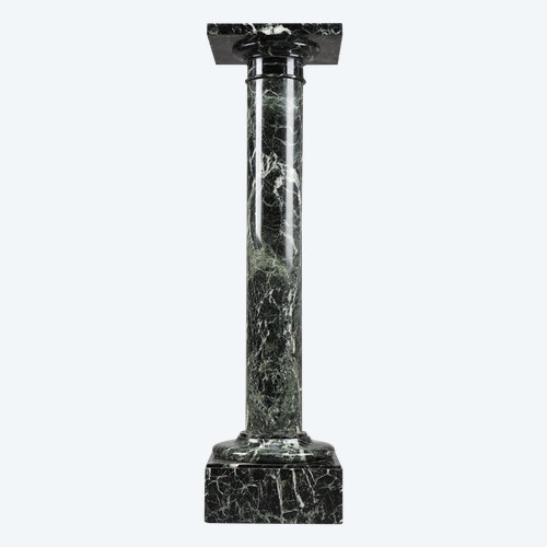 Column in Vert de Mer marble