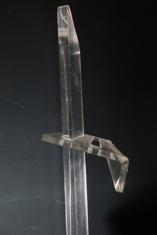 cavalletto in plexiglass