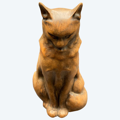 CHAT TERRE CUITE