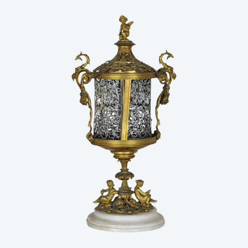 Att Maison Giroux, Bronze Covered Cup, 19th Century