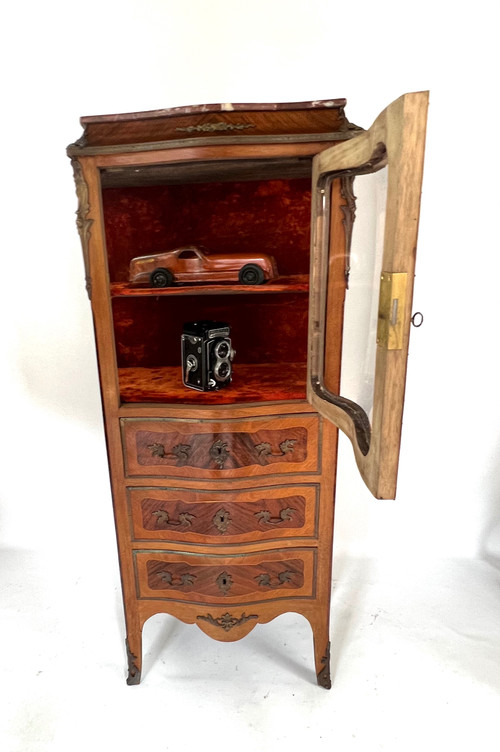 Rare Louis XV Display Case 19th Century