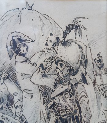 Richard de QUERELLES - Souvenir of a barrack of Napoleonic officers