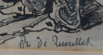 Richard de QUERELLES - Souvenir of a barrack of Napoleonic officers