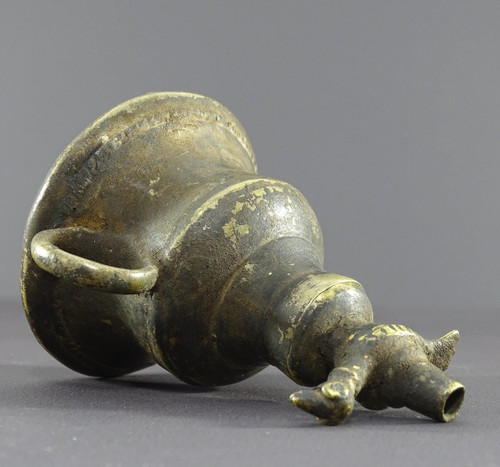 Nepal, First Half of the 20th Century, Hindu Ceremonial and Ritual Oil Lamp.