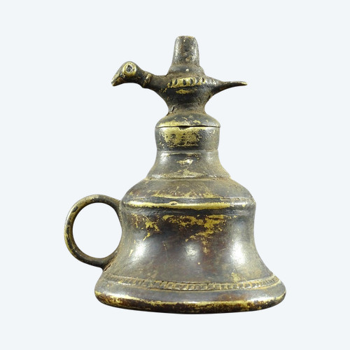 Nepal, First Half of the 20th Century, Hindu Ceremonial and Ritual Oil Lamp.