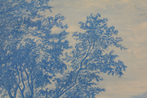 Grand plat de présentation en faïence de Premières, Jules Lavalle (1860-1880)