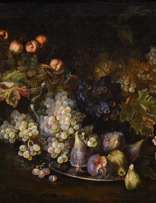 Stillleben mit Früchten und Eidechse, Franz Werner von Tamm (Hamburg 1658-Wien 1754)
