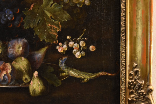 Stillleben mit Früchten und Eidechse, Franz Werner von Tamm (Hamburg 1658-Wien 1754)
