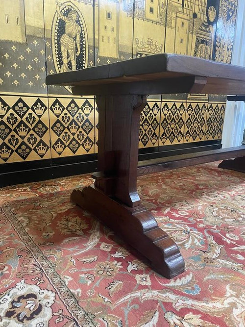 Table de ferme Monastère en chêne 